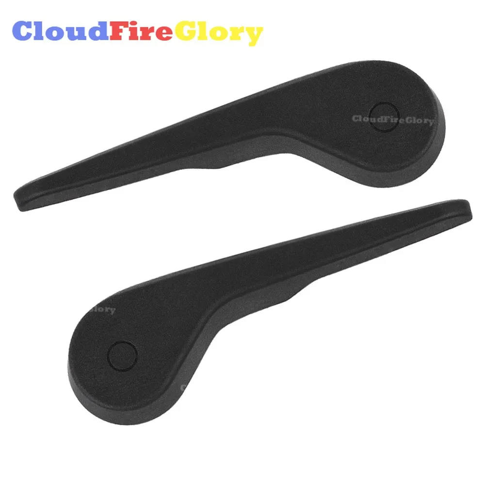 

CloudFireGlory For Jeep Compass Patriot 2010-2017 Pair Front Left & Right Seat Adjust Handle Black 1RW94XDVAB 1RW95XDVAA
