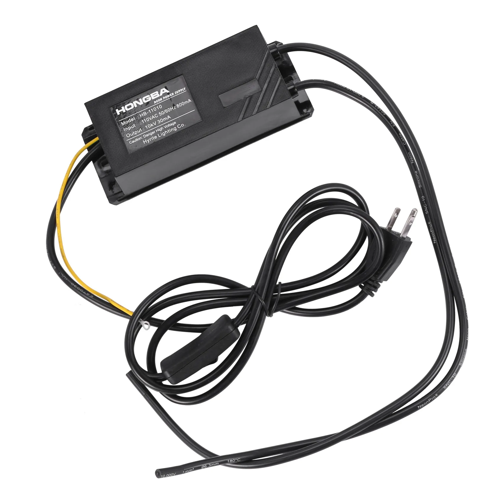 10 кВ 120 В неоновый световой знак трансформатор для источника питания неоновой