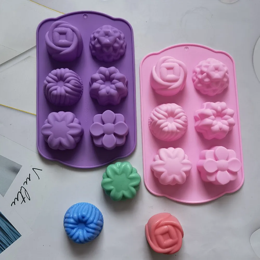 

Cartoon Flower Silicone Fondant Cake Mold Cupcake Jelly Candy Chocolate Decoration For Baking Tool Moulds Resin Kitchenware