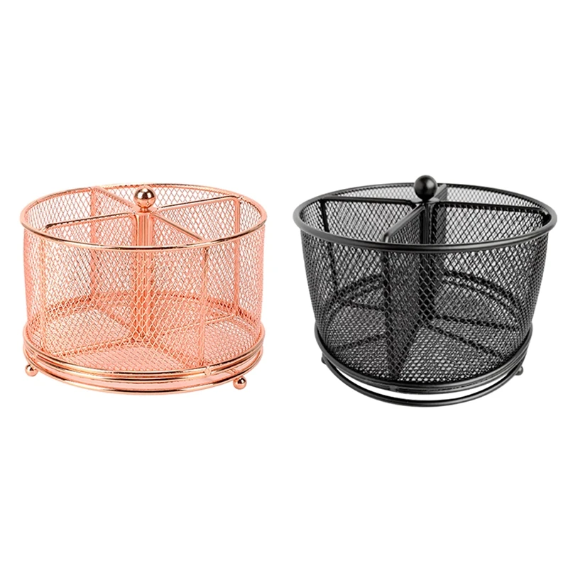 Подставка для столовых приборов BMBY металлическая вращающаяся подставка с 4