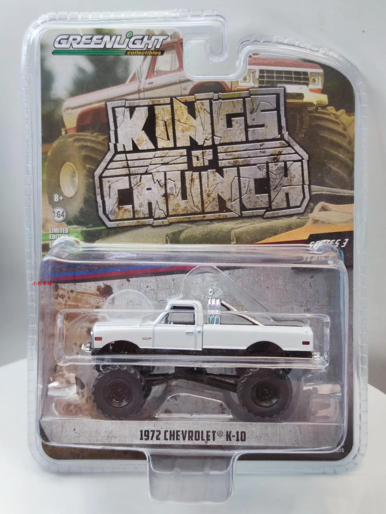 

Модель автомобиля из литого металлического сплава Nicce 1:64 1972 Chevrolet K-10, коллекция подарков