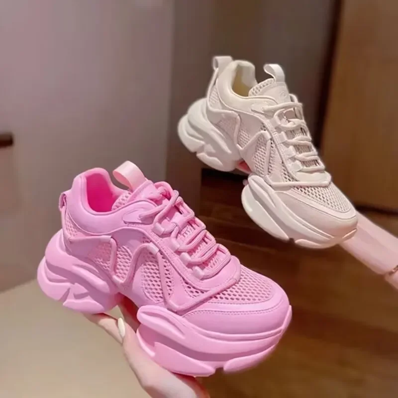 Женские кроссовки на платформе повседневные Нескользящие кроссовки-носки