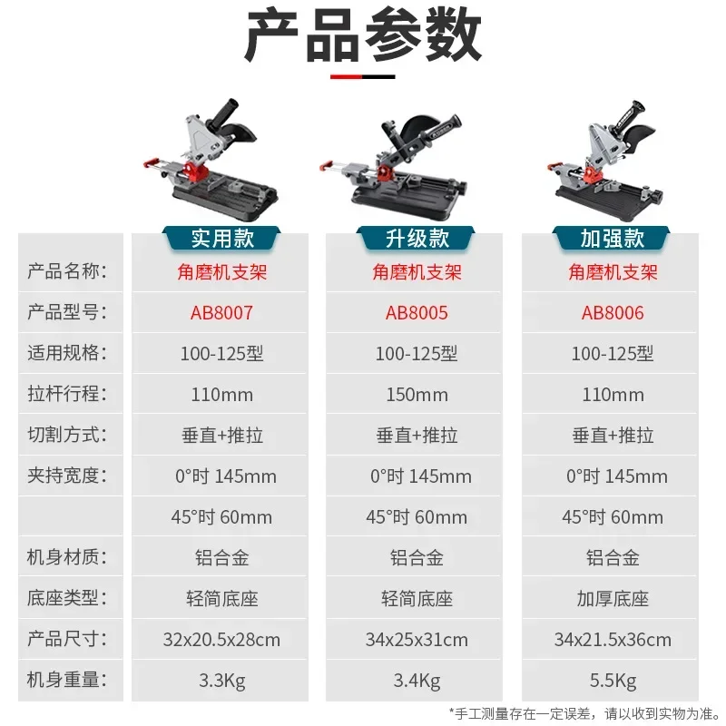 Подставка для угловой шлифовальной машины Oben небольшой портативный