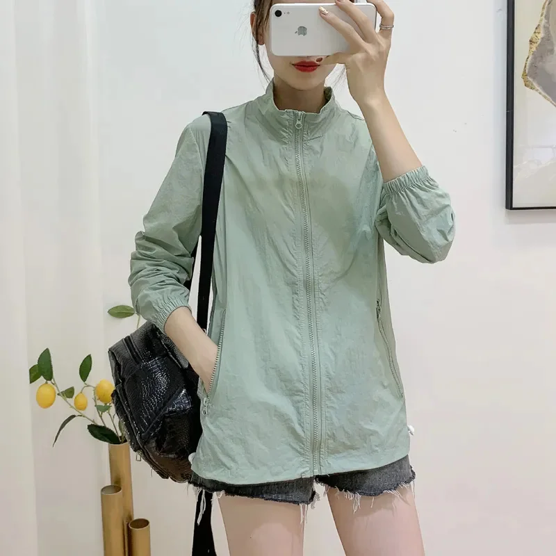 Солнцезащитное Женское пальто top2024 новая летняя Солнцезащитная одежда Женская