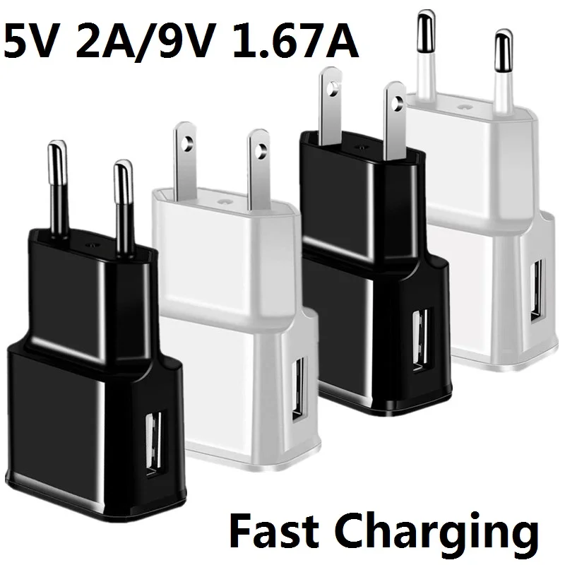 

10pcs 15W Fast Quick Charging QC3.0 Eu US AC Home Travel Power Adapter Wall Charger For IPhone htc Xiaomi Huawei S6 S8 S10