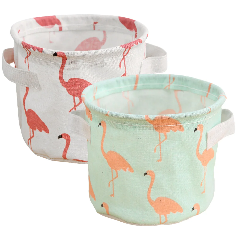

Storage Basket Bins Organizer Baskets Fabric Closet Collapsible Bin Linen Desktop Toy Hamper Foldable Nursery Book Canvas Shelf