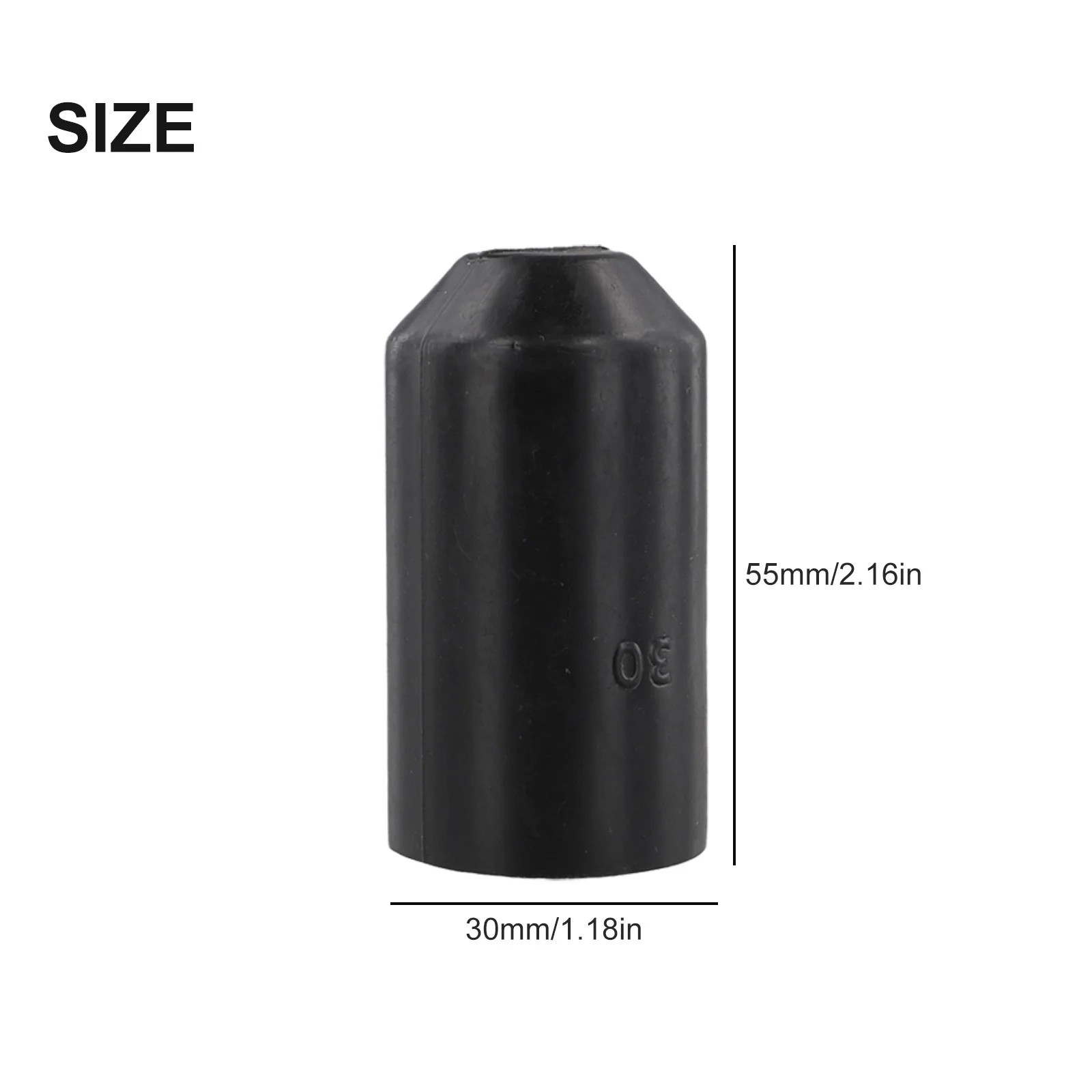 Термоусадочные трубки Теплая термоусадочная торцевая крышка 10 4 МПа Черный Для