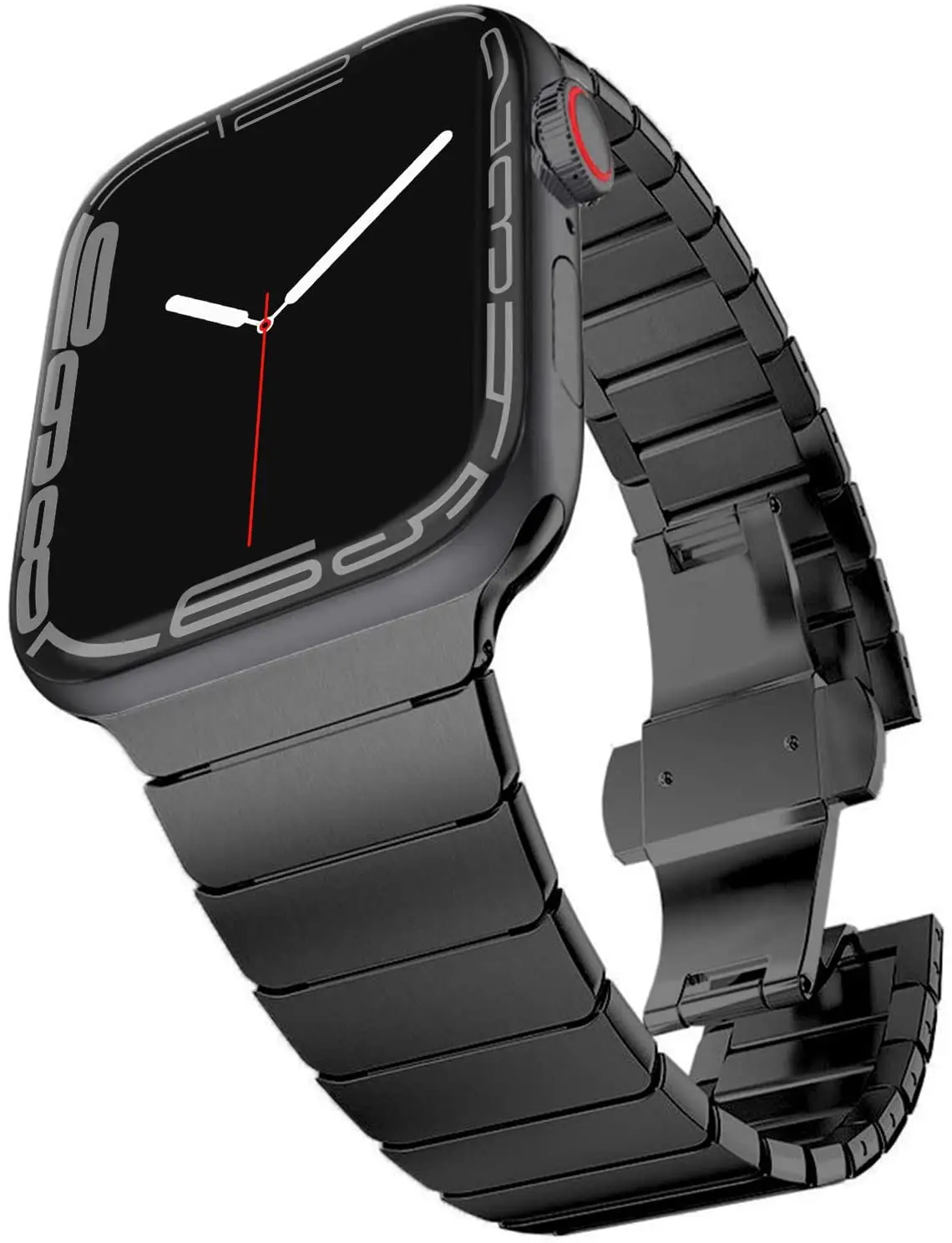 Stainless Steel Band For Apple Watch UItra 8 7 Band 45mm 41mm Metal Bracelet Wristband For iWatch 6 5 4 3 SE 44mm 42mm 40mm 38mm