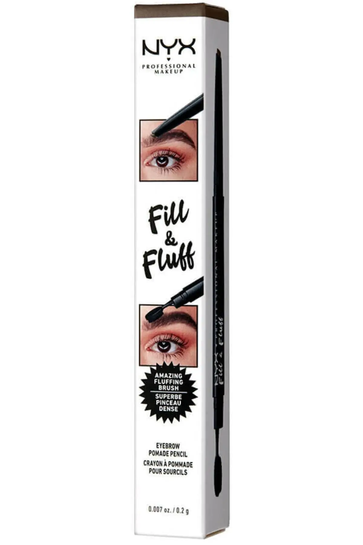 Brand: BRCTOPTAN Fill and Fluff Pen Eyebrow Pomadı Category: Eye Liner |