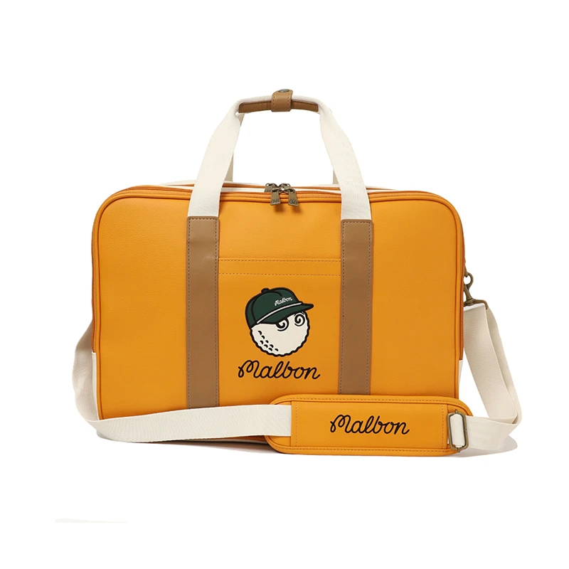 2023MALBON GOLF New Portable Men Women Clothing Boston Bag Sports Gym Handbag Fashion Waterproof Lightweight Outdoor Duffel Bags