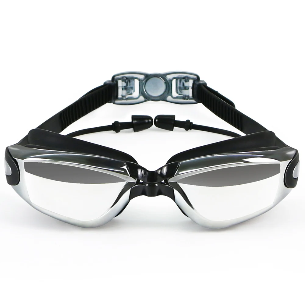 

Swimming Glasses For Men Women Adult Kids Diving Glasses Anti Fog With Earbud Fog Free Lenses With UV Protection Adjustable