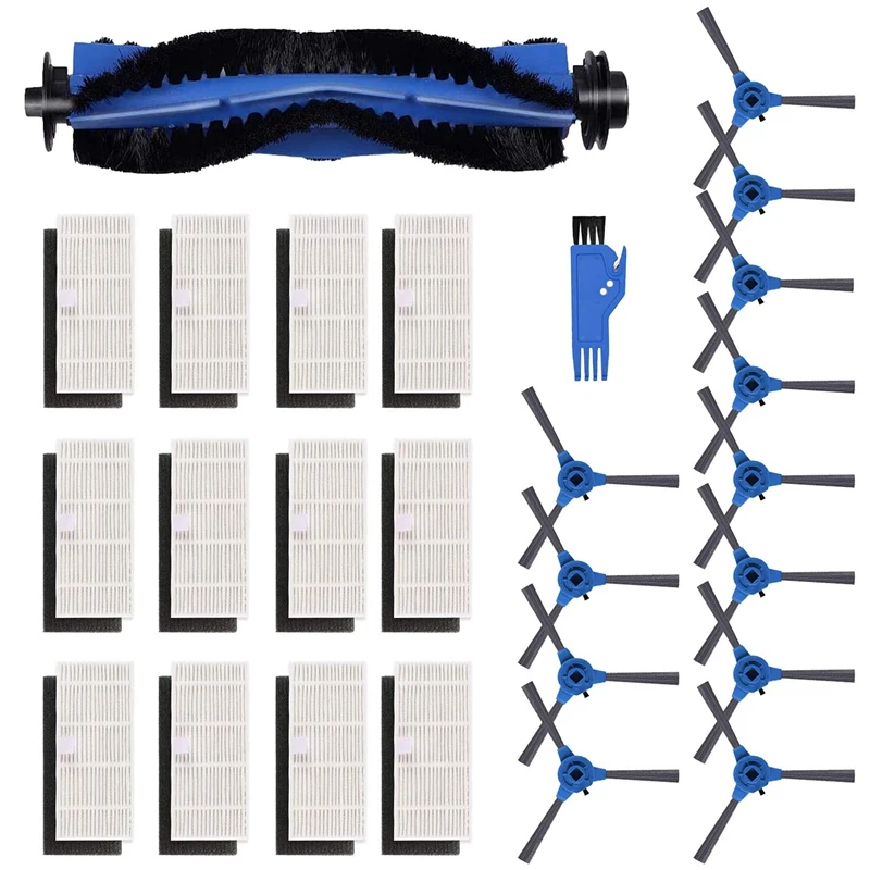 

Top Deals Replacement Parts Main Brush Side Brushes Filters For Kyvol Cybovac E20, E30, E31 Robot Vacuum Cleaner Accessories