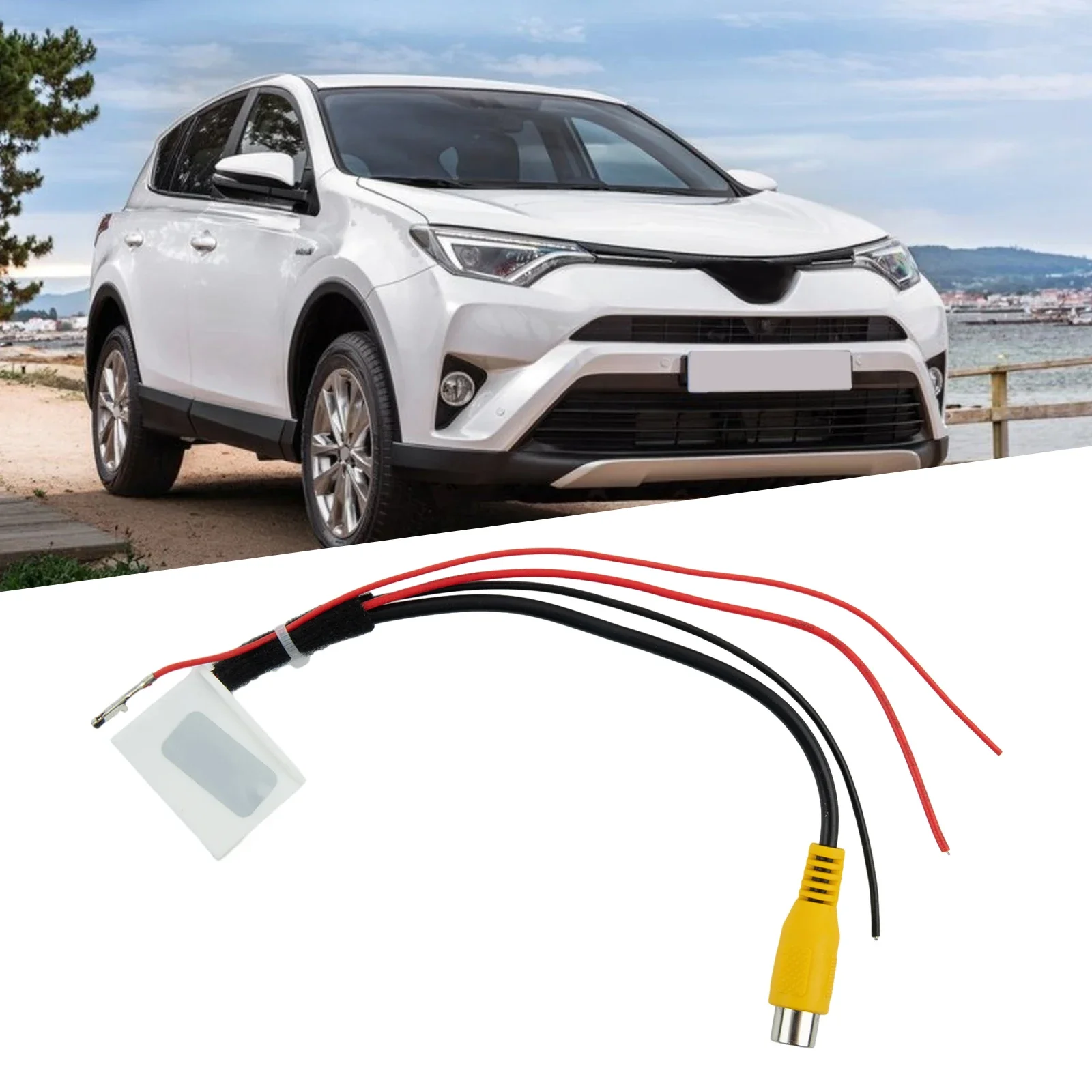 1x для Toyota 24-контактный адаптерный кабель камеры видео простая установка жгут