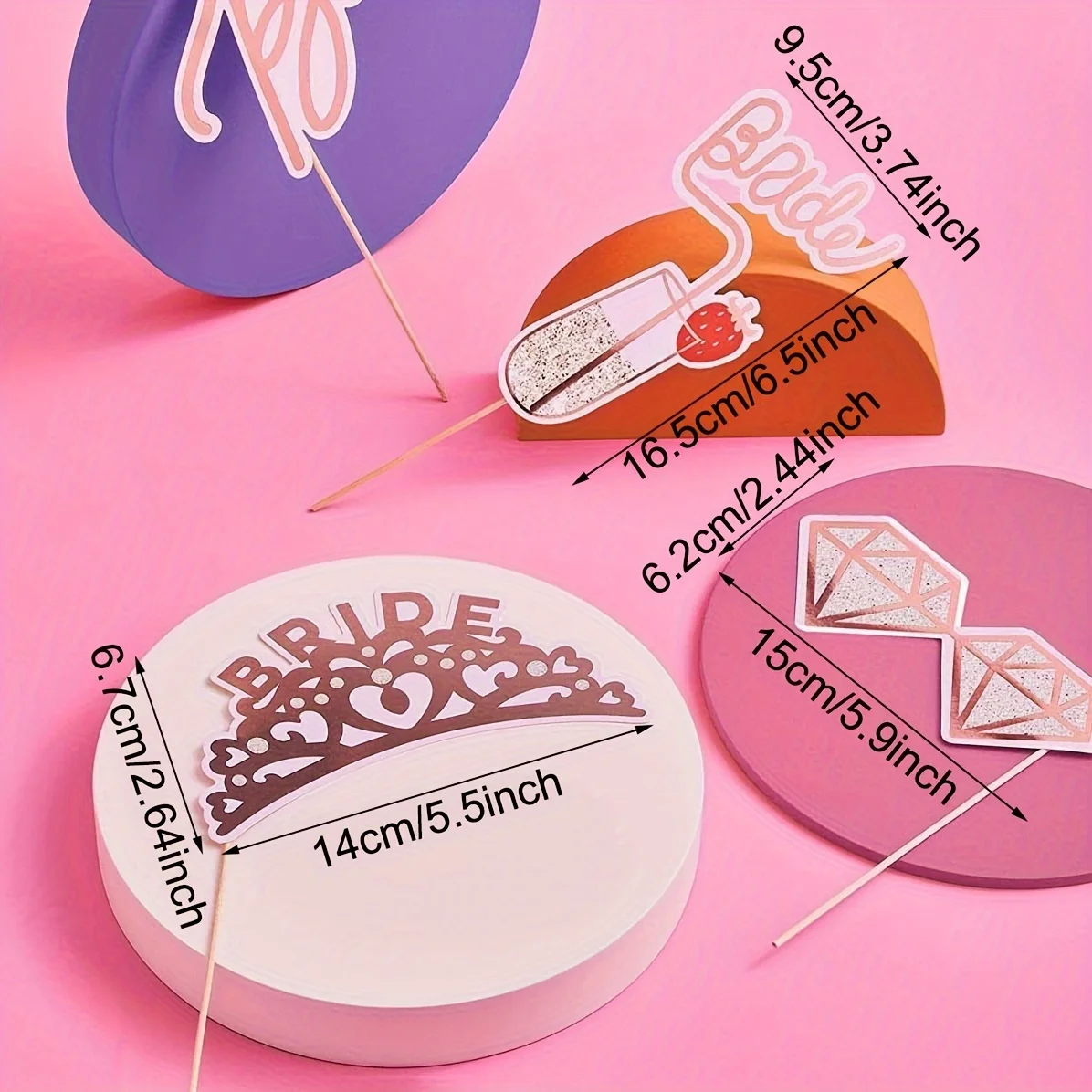 23-компонентный Реквизит Для Фотобудки Набор Девичника Искусственные Украшения