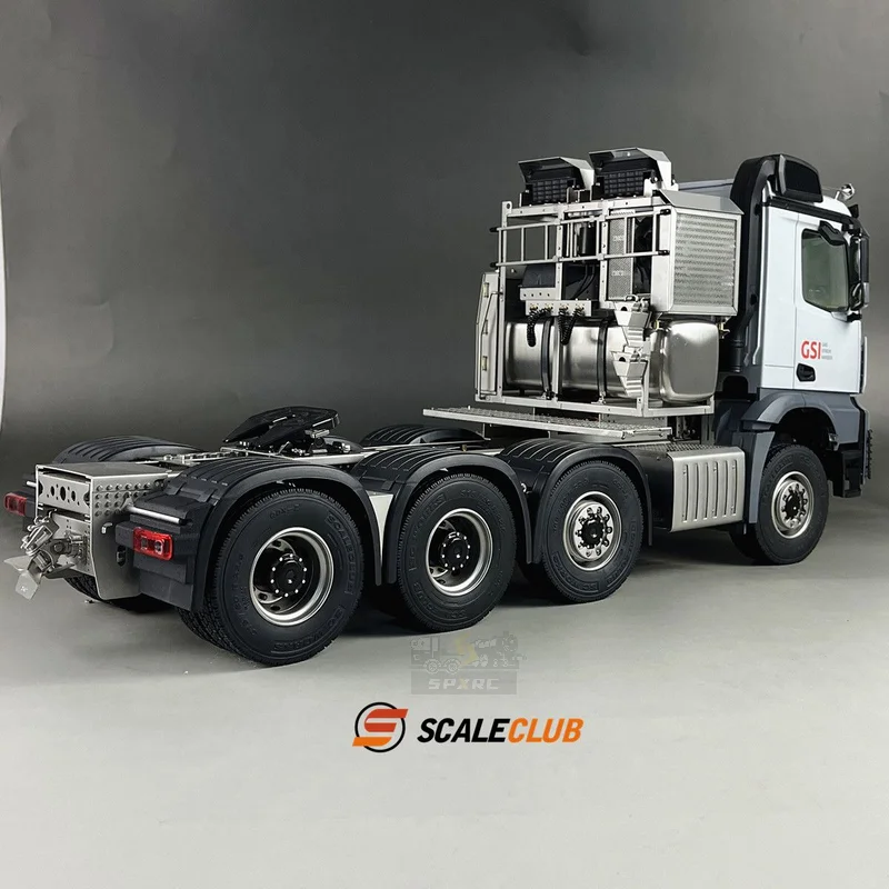 

Scaleclub Model 1/14 For Mercedes-Benz Low Roof AROCS 3363 8x8 Heavy Towing Bulky Transport For Tamiya Scania MAN Benz Parts
