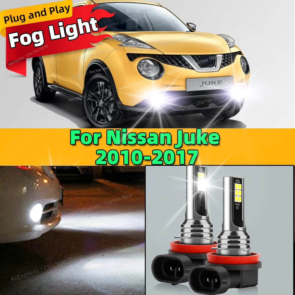 2 шт. 12 В 6000 К передняя противотуманная фара светодиодная лампа аксессуары Canbus для