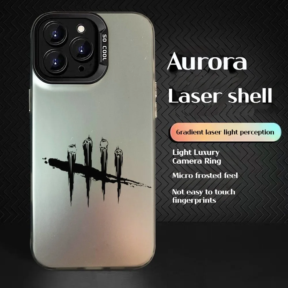 Чехол для телефона Game D-Dead By D-Daylight iPhone 16 Pro Max 15 14 13 12 XS Plus 11 модный матовый чехол Aurora