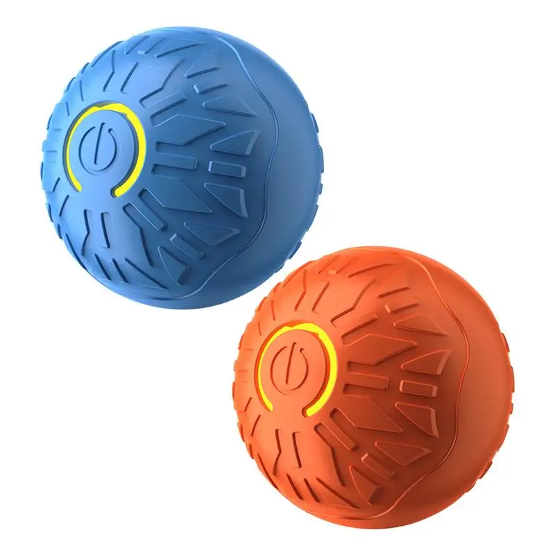 Электрический шарик для собак жевательные игрушки активный катящийся шар
