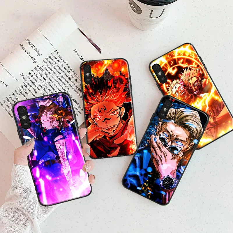 

Jujutsu Kaisen Anime Itadori Yuji Ryomen Sukuna Phone Case For Xiaomi Redmi 7 7A 8 8A 9 9i 9AT 9T 9A 9C Note 8T 8 2021 Cover