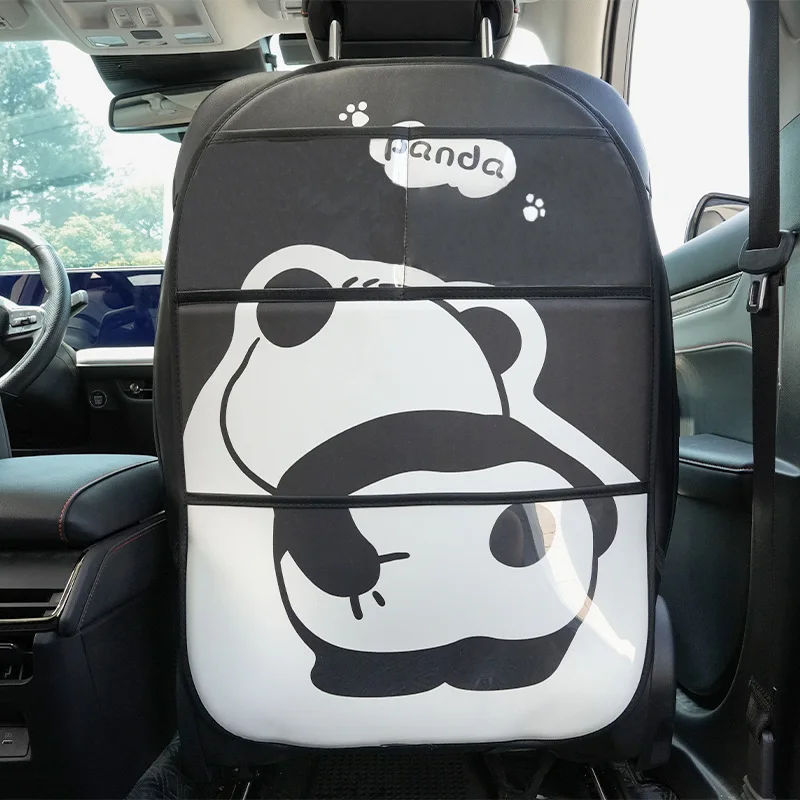 

Органайзер на спинку автомобильного сиденья, защита заднего сиденья автомобиля, подвесная сумка для хранения в салоне автомобиля, многофункциональная детская противоударная подкладка