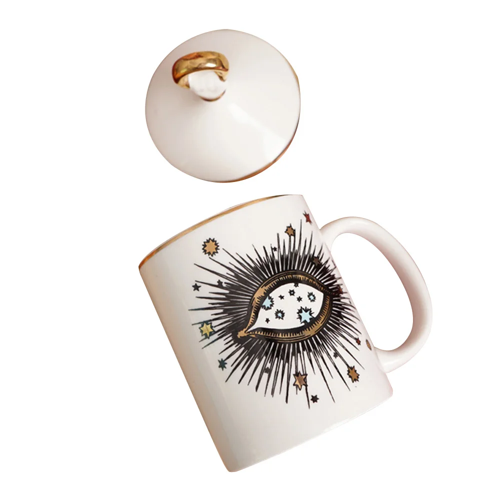 

Cup Mug Coffee Eye Evil Ceramic Tea Mugs Porcelain Water Turkishcups Setlid Handle Cappuccino Hamsa Eyes Drinking Espresso