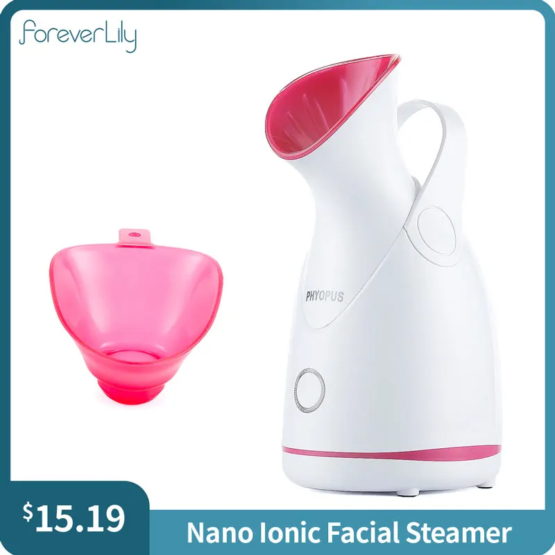 

Facial Steamer 65ML Hot Steaming Deep Cleansing Face Pores Nano Mist Hydrating Sprayer Facial Spa Humidifier Makeup Vaporizador