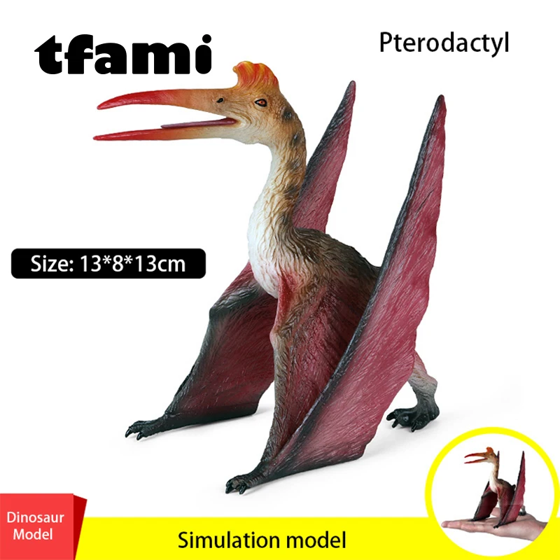 TFAMI Mini Jurassic World Dinosaur Figure Feathered Pterodactyl Animals Toy Action Figure High quality Quality Toy For Kids Gift