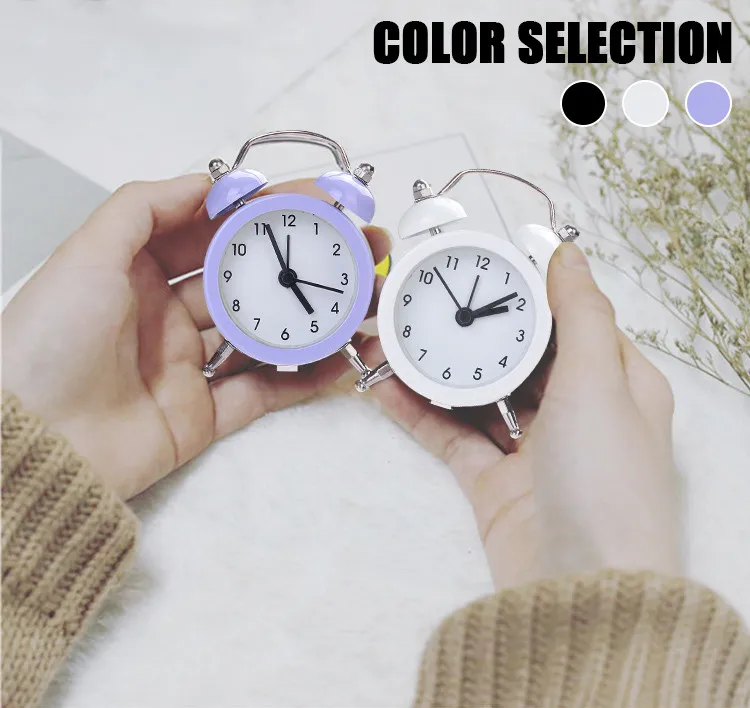Loud Alarm Great For Heavy Sleepers Stylish Battery Operated Silent Pointer Bedroom Home Decor