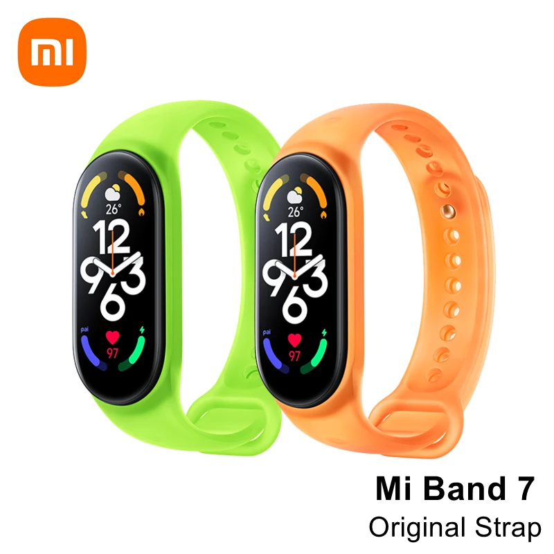 

Оригинальный ремешок Xiaomi цвета хаки из ТПУ, совместимый с Mi Smart Band 7 NFC