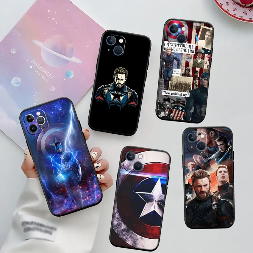 Чехол для телефона Captain America Samsung Galaxy Note 8 9 10 20 Ultra Lite Plus A03 A11 M21 J5 J6 J7 J8 Prime Core Pro Quantum 2