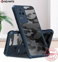 for xiaomi poco f4 case rzants camouflage armor airbag shockproof back protective cover for redmi k40s little f4