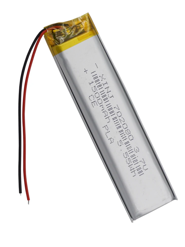 Фото XINJ 3,7 V 1500 mAh литий-полимерная перезаряжаемая литий-полимерная батарея li-po литий-ионная 702080 для gps электронная книга камера MP4 Вождение рекорд... №4