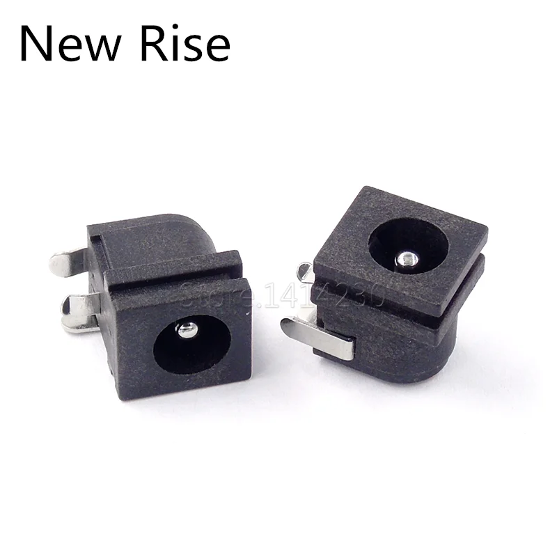 

Разъем питания постоянного тока 5,5x2,1 мм 5,5x2,5 мм 6,3x3,0 мм, 3 контакта, вертикальный, со слотом для карт