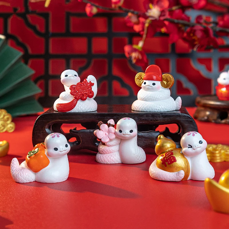 Статуэтка змеи зодиака 2025 год 1 комплект