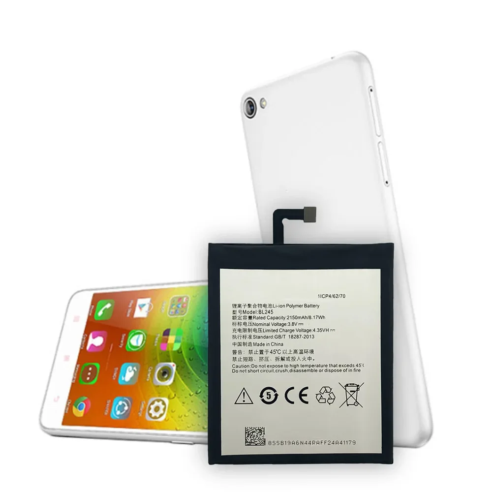 2150 мАч BL245 BL-245 аккумулятор для Lenovo S60 S60T S60W сменные аккумуляторы мобильных