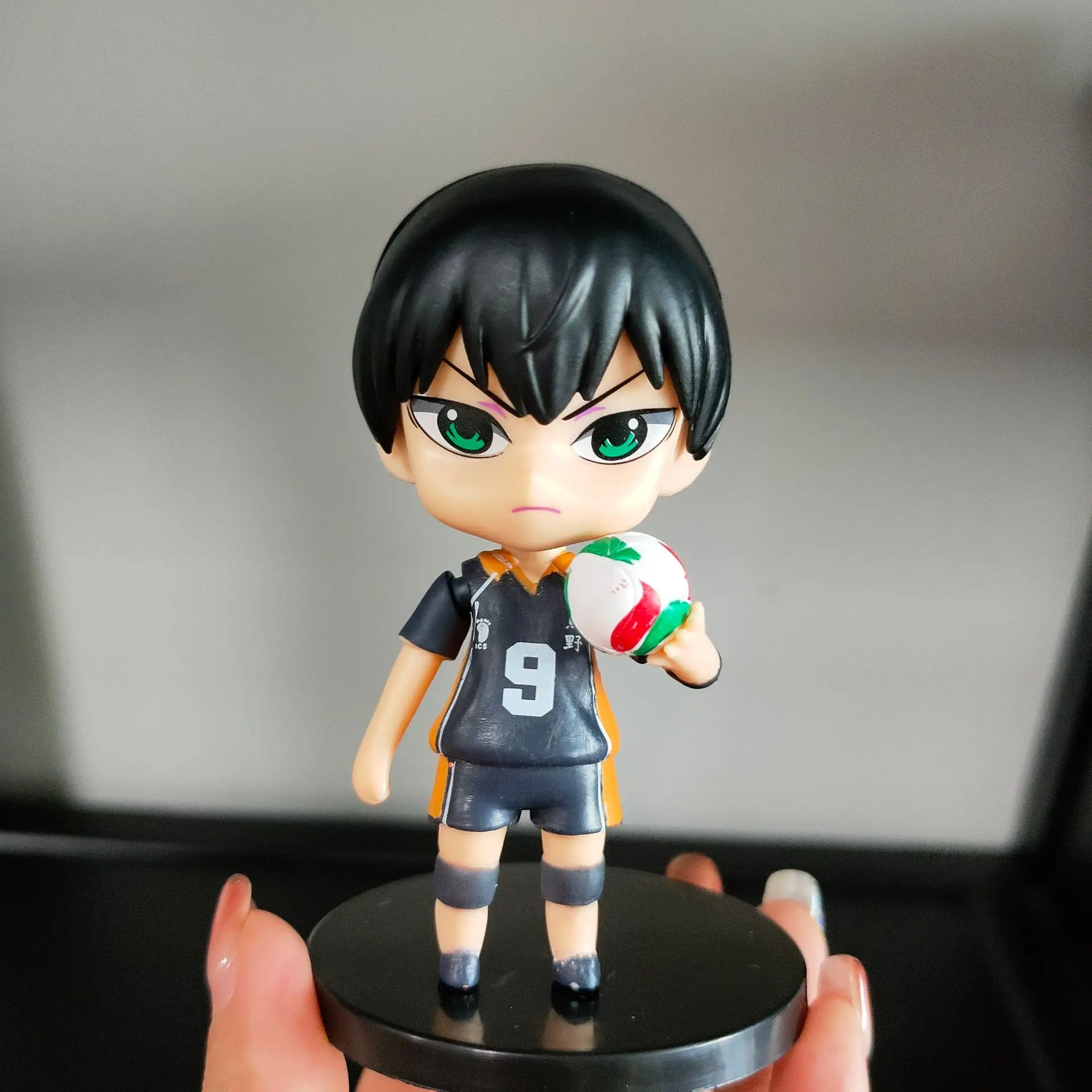 9 см 6 шт./компл. Haikyuu! Экшн-фигурки Haikyuu Kenma Kozume Tobio Kageyama Shoyo Hinata Kei Tsukishima игрушки в