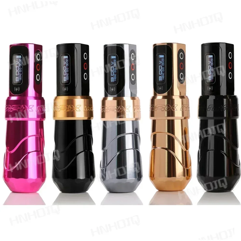 Профессиональная беспроводная машина для татуировки FLUX MAX с ходом 4 6 мм и