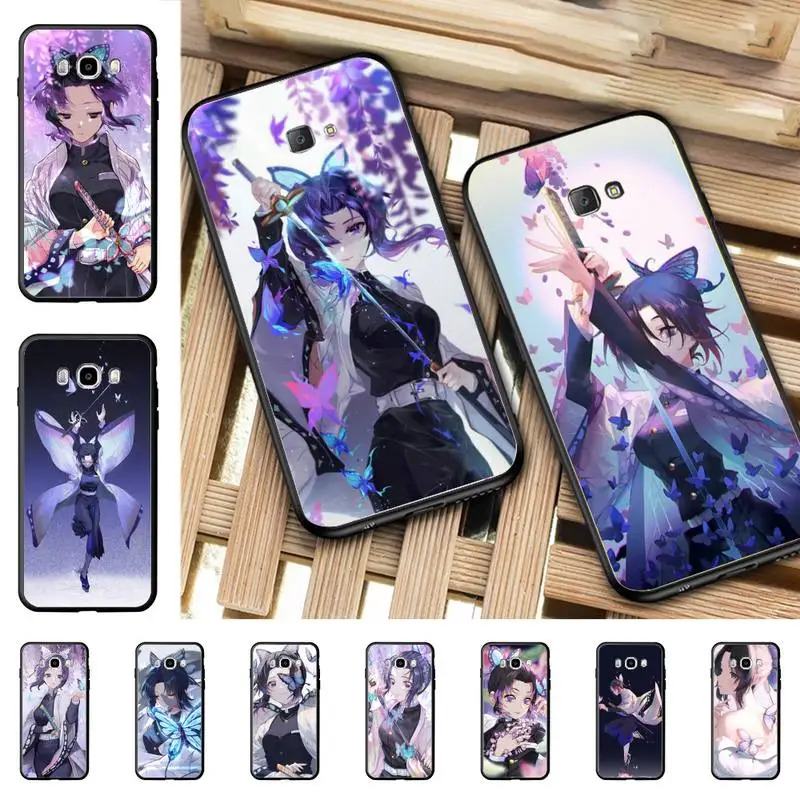 

YNDFCNB Anime Demon Slayer Kanao Shinobu sama Phone Case for Samsung J 2 3 4 5 6 7 8 prime plus 2018 2017 2016 core