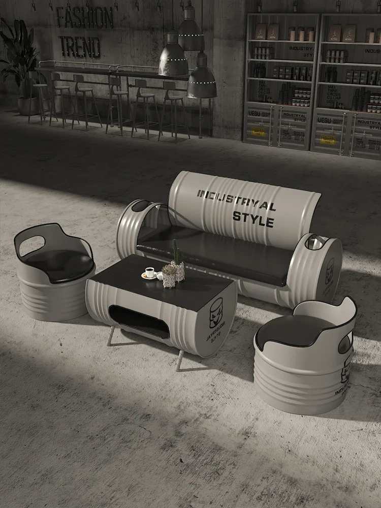 Диваны в стиле KTV повседневный небольшой тихий барный Ретро креативный масляный