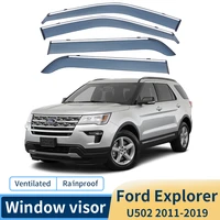 window visor for ford explorer 2011 2012 2013 2014 2015 2016 2017 2018 2019 auto door visor weathershields window protectors
