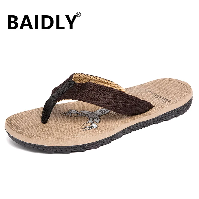 

Шлепанцы мужские сетчатые, пляжные тапки на толстой подошве, мягкие сланцы, Уличная обувь, пляжные шлепанцы, ремешки-танга, лето