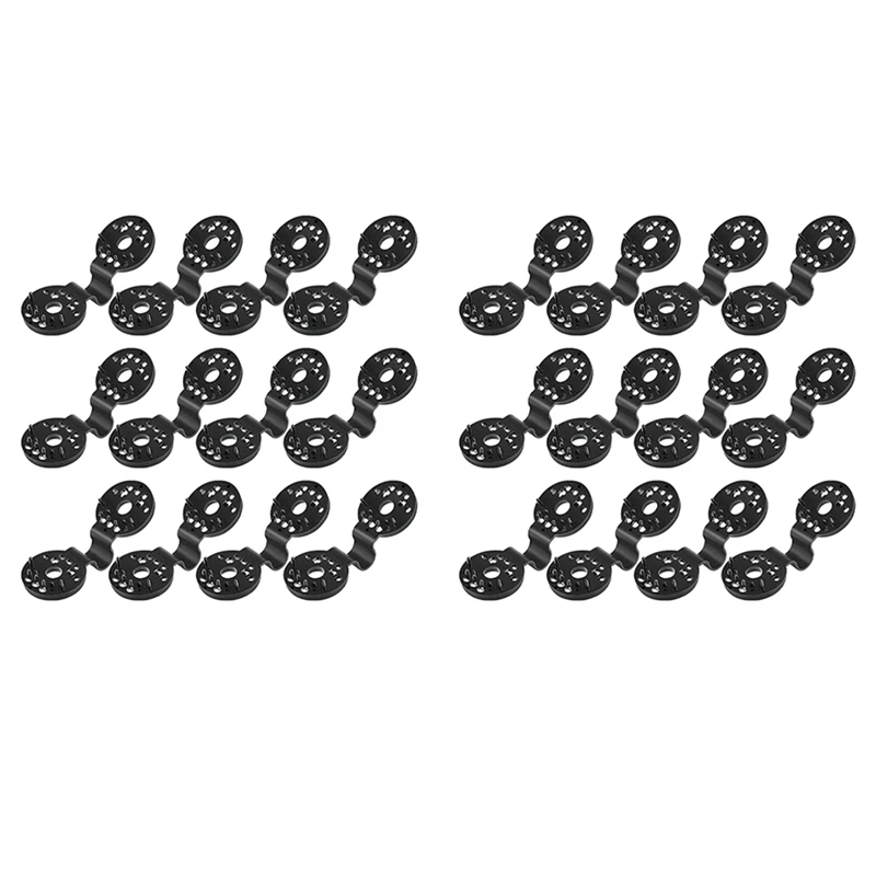 

80 Pcs Sun Shade Net Clip Garden Tools Greenhouse Shade Cloth Fix Clamp Plastic Grommet Fence Netting Installation Hook