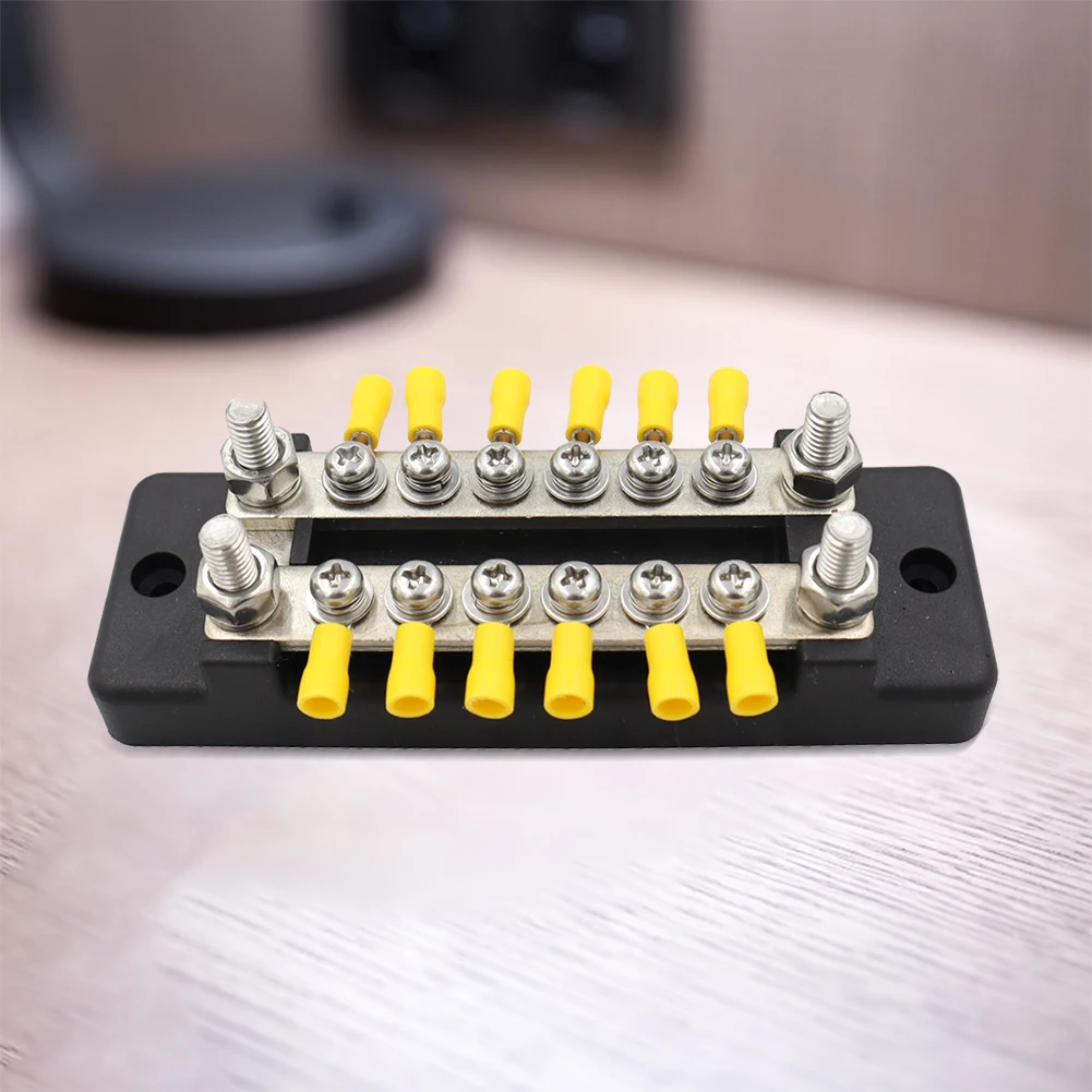 

Медная шина 12-48 В, шина, соединение, огнеупорная медная шина, пылезащитное соединение для yзаписи, для автомобиля, фургона, корабля