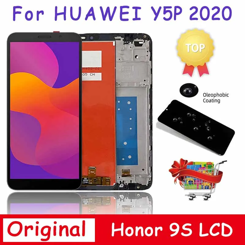 

5.45" Original For Huawei Honor 9S DUA-LX9 Display Touch Screen Digitizer Replacement Parts For Huawei Y5P 2020 DRA-LX9 LCD
