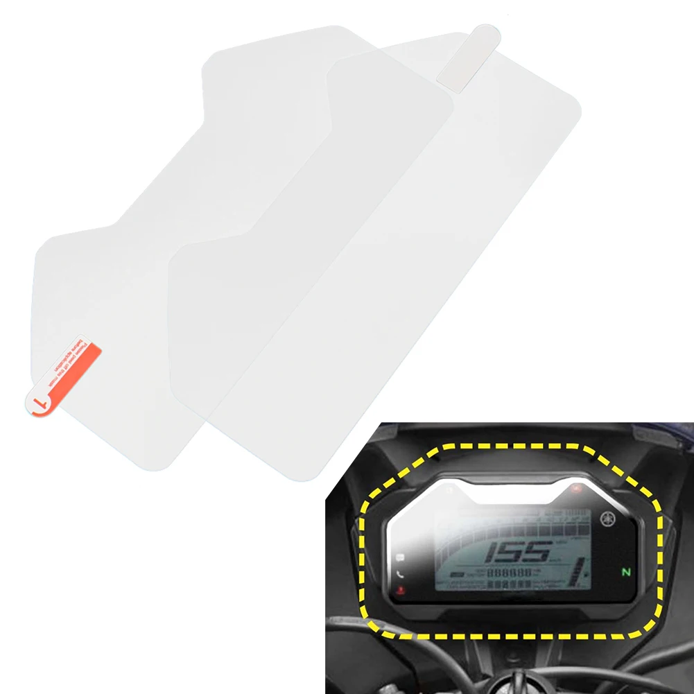 2Pcs Motorbike Dashboard Screen Protector Scratch Protection Film For ...