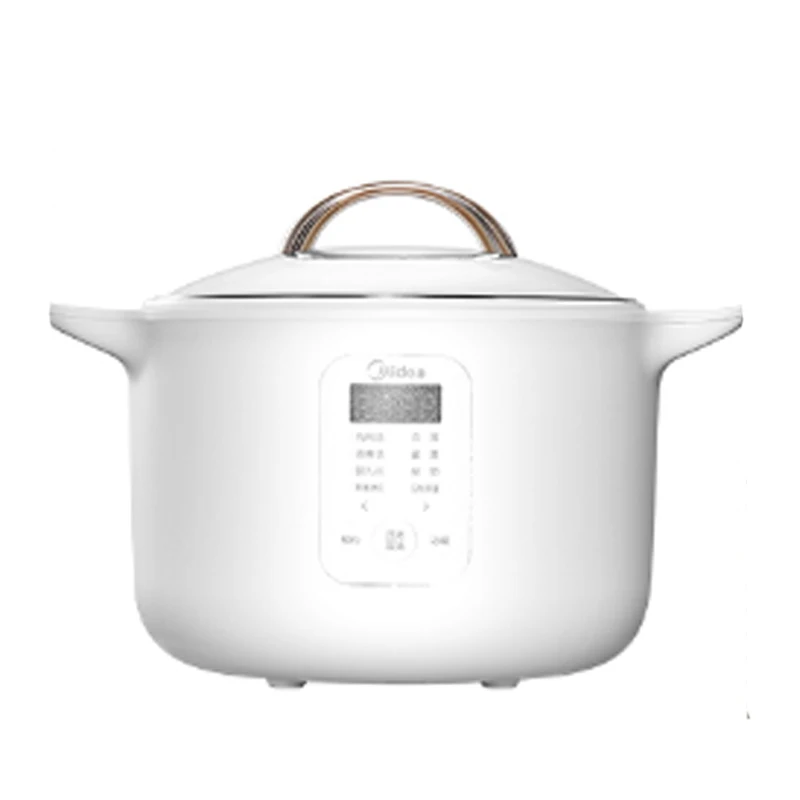 

Midea Electric Stew Ceramic Bird's Nest Porridge Artifact Soup Pot Intelligently Reserved 1.6L White Porcelain Slow Cooker