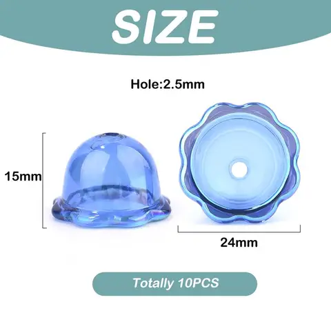 Акриловые подвески-колокольчики SEVENWELL