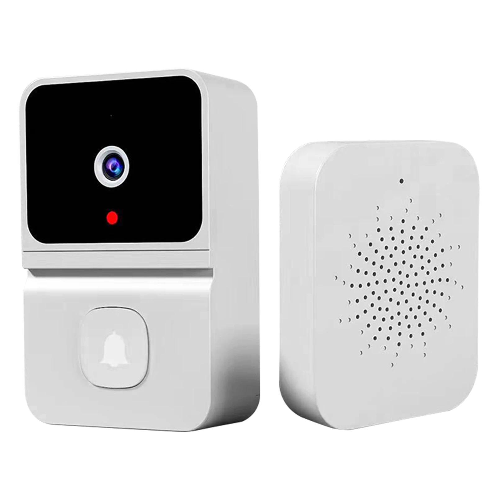 

Night Vision Two Way Calls Ring Rechargeable Wireless WiFi Video Doorbell Home Security Smart Remote Weatherproof HD Camera