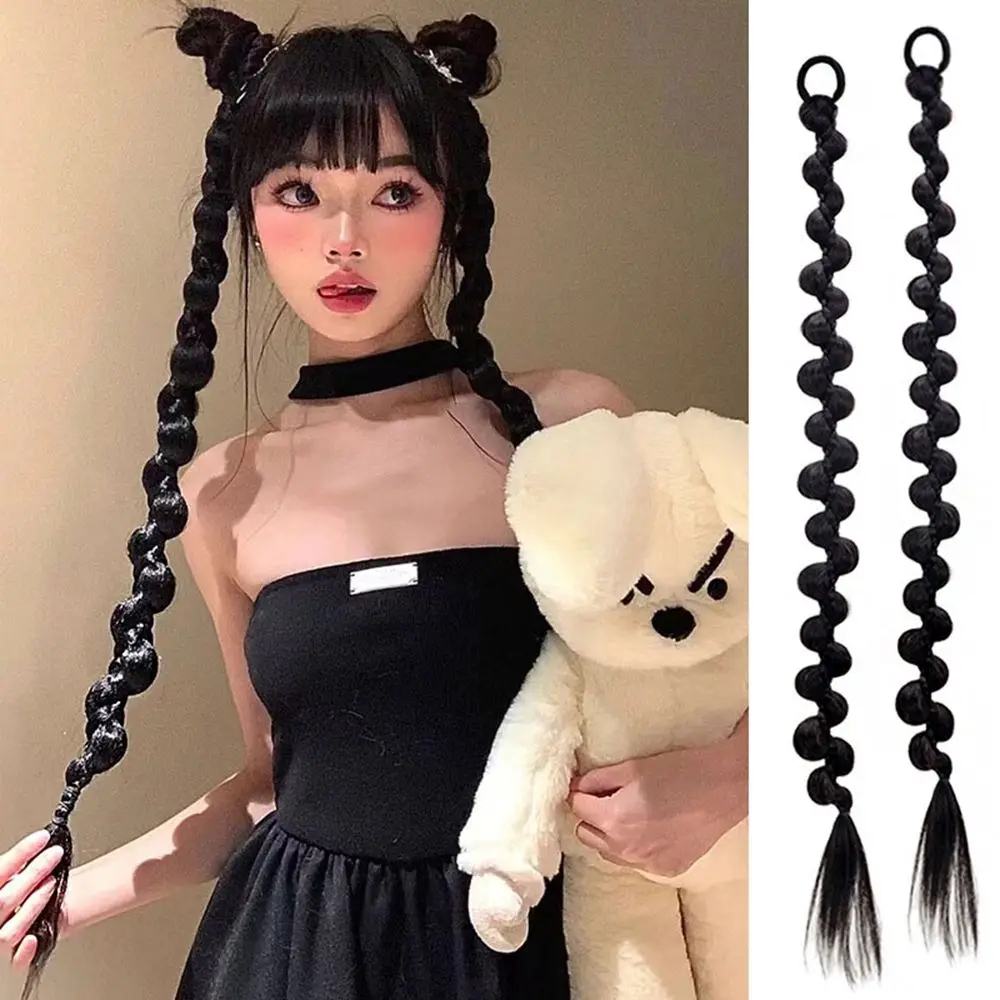 

Synthetic Braids Hair Accessories Hair Extension Wig Twist Braids Twist Braid Rope Highlight Ponytail Wig Hair Braider