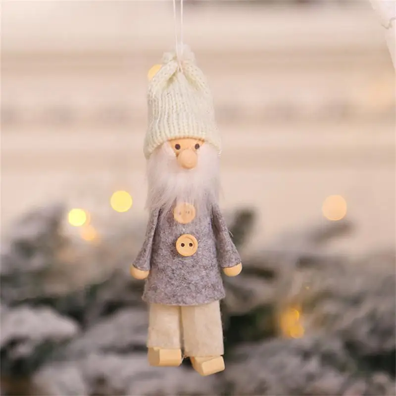 

Christmas Tree Ornaments Faceless Doll Pendants Xmas Festival Holiday Party Home Decoration Hanging Supplies